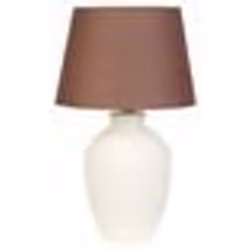 Lampe à poser en céramique blanche ARCOS