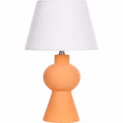 Lampe de table minimaliste. Avec cette lampe de table à base en céramique, vous améliorerez sans effort l'ambiance de votre m ...