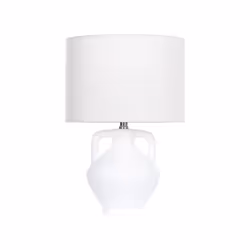 Lampe à poser en céramique blanche LABRADA