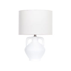 Lampe à poser en céramique blanche LABRADA