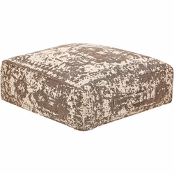 Petit pouf décoratif. Ce coussin de sol sera votre prochain siège préféré. Il s'intègre parfaitement à tout espace, idéal pou ...