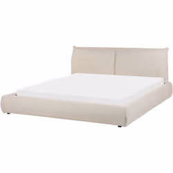 Cadre de lit rembourré de style contemporain. Rénovez votre chambre à coucher avec cet élégant lit de style contemporain. Tap ...
