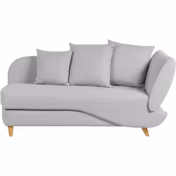 Canapé méridienne avec coffre de rangement. Une chaise longue deux places avec rangement est un meuble parfait pour se détend ...