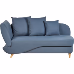 Canapé méridienne avec coffre de rangement. Une chaise longue deux places avec rangement est un meuble parfait pour se détend ...