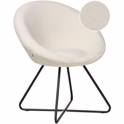 Chaise au design rétro-futuriste. Un accent rétro-futuriste pour tous les intérieurs, cette chaise élégante est en passe de d ...