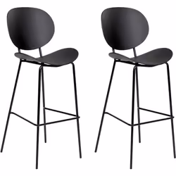 Lot de 2 chaises de repas modernes. Faites de votre salle à manger un endroit à la fois fonctionnel et élégant grâce à cet en ...