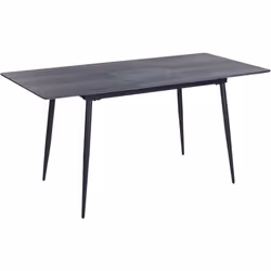Table de salle à manger rectangulaire. Rénovez votre salle à manger avec cette table rectangulaire au look chic. Le meuble di ...