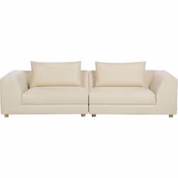 Canapé moderne rembourré. Laissez-vous séduire par le confort et le style de ce remarquable canapé, conçu pour une allure de ...