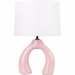 Lampe de table faite à la main. Avec cette lampe de table avec base en céramique, vous améliorerez sans effort l'ambiance de  ...