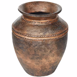 Récipient pour fleurs sèches. Forme classique et élégance intemporelle, telles sont les deux caractéristiques de ce vase cuiv ...
