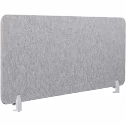 Panneau de séparation acoustique avec pinces. Préservez votre intimité grâce à ce panneau de séparation de bureau. Conçu en m ...
