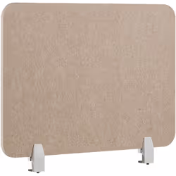 Panneau de séparation acoustique avec pinces. Préservez votre intimité grâce à ce panneau de séparation de bureau. Conçu en m ...