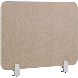 Beliani - Panneau Séparateur de Bureau Acoustique et Visuel 72 x 50 cm en Polyester et Matériau Synthétique Beige Split