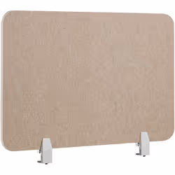 Panneau de séparation acoustique avec pinces. Préservez votre intimité grâce à ce panneau de séparation de bureau. Conçu en m ...