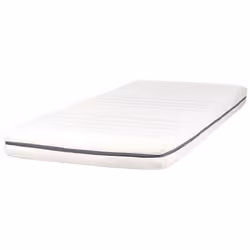 Matelas simple à mousse housse amovible 90 x 200 cm ENCHANT