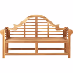 Banc classique en bois 3 places. Créez un lieu de rencontre confortable à l'extérieur avec cet élégant banc de jardin. Son la ...