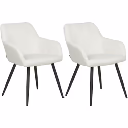 Ensemble de chaises de repas modernes. Améliorez votre espace de repas avec nos chaises de salle à manger rembourrées, soigne ...