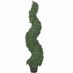 Plante artificielle décorative avec pot intérieur et extérieur. Améliorez votre environnement avec cet arbre artificiel en bu ...