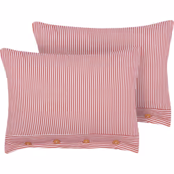 Coussins avec boutons décoratifs. Décorez votre intérieur avec ces coussins élégants. Fabriqué en coton doux, la housse est n ...