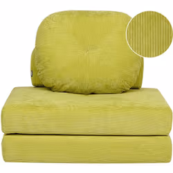 Canapé de sol dépliant pour une personne. Créez un confort polyvalent avec notre canapé de couchage convertible à une place.  ...