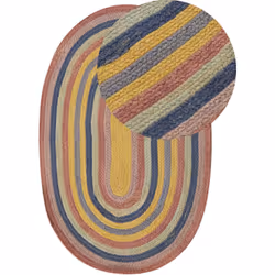 Tapis tissé à la main pour enfant. Ce tapis coloré est un complément parfait à la chambre de votre enfant. Fabriqué à la main ...