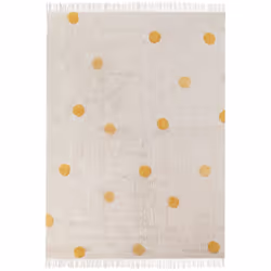 Tapis rectangulaire pour un espace enfants. Fabriqué en coton très doux et confortable pour les petits pieds délicats, ce cha ...