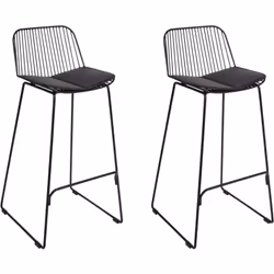 Sièges de bar de style glam. Ravivez votre intérieur avec ces chaises de bar d'inspiration industrielle. Fabriquées en acier  ...