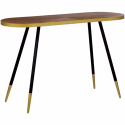 Table d'appoint moderne. Idéale pour accueillir une lampe de table ou une photographie encadrée, cette table console apporte  ...