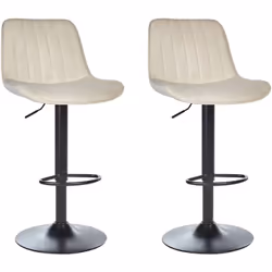 Ensemble de tabourets de bar ajustables. Ajoutez une touche d'élégance et de modernité à votre salle à manger ou à votre cuis ...