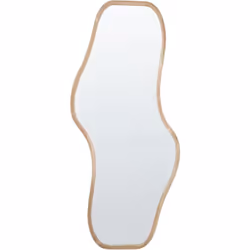 Miroir suspendu moderne. Rafraîchissez votre intérieur avec une touche de raffinement grâce à ce miroir mural unique. Doté d' ...