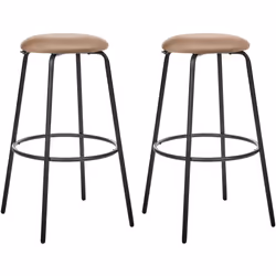 Ensemble de tabourets de bar. Modernisez votre cuisine ou votre salle à manger avec cet ensemble de deux tabourets de bar. Le ...