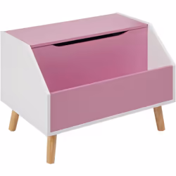 Boîte de rangement pour jouets. Organisez les jouets de vos enfants grâce à cette boîte de rangement spacieuse. Fabriquée à p ...