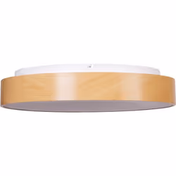 Plafonnier en forme d'anneau avec gradiation intégrée. Ce plafonnier de forme ronde avec éclairage LED intégré combine le mét ...