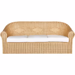 Canapé d'extérieur boho. Ravivez votre environnement avec ce canapé d'inspiration bohème dans une couleur naturelle. Fabriqué ...