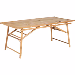 Table d'extérieur tendance. Cette table de jardin allie harmonieusement style et fonctionnalité, ce qui en fait un complément ...