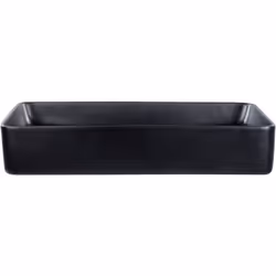 Vasque de salle de bain en céramique. Transformez votre salle de bains avec cette vasque rectangulaire à poser, conçue dans u ...