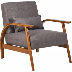 Chaise rétro avec accoudoirs. Ravivez votre décoration intérieure avec ce fauteuil et ajoutez une touche rétro à votre salon  ...