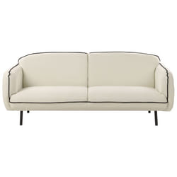 Canapé TONSBERG Tissu Beige clair 3 places