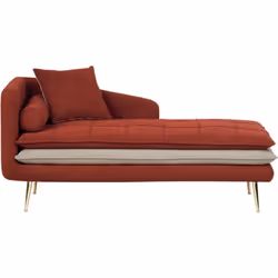 Méridienne de salon rembourrée. Faites-vous plaisir après une dure journée et détendez-vous sur cette chaise longue au rembou ...