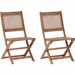 Chaises pliantes pour l'extérieur. Transformez votre balcon en un lieu confortable avec notre lot de deux chaises pliantes en ...