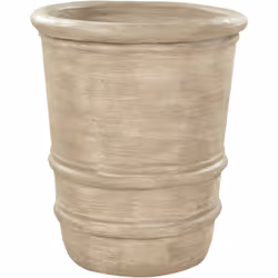 Jardinière de fleurs style rustique. Cet élégant pot de fleurs en céramique présente un design minimaliste et élégant, parfai ...