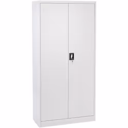 Armoire industrielle de bureau en acier. Améliorez votre bureau à domicile avec cette armoire métallique dotée de cinq étagèr ...