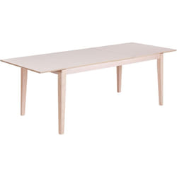 Beliani - Table de Salle à Manger à Rallonge Mécanisme Papillon 180/240 x 90 cm Bois d'Hêtre Clair Crosby