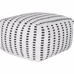 Pouf de jardin fait à la main. Améliorez votre espace de vie avec ce pouf polyvalent, parfait pour l'intérieur et l'extérieur ...