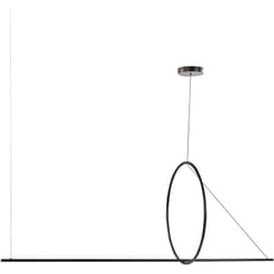 Beliani - Lampe led Suspendue Éclairage Design Géométrique en Métal Noir Tamor