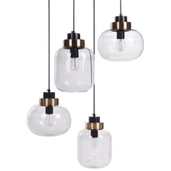 Lampe suspension ZAYANDE Verre Gris clair