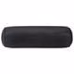 Coussin JONQUIL Velours 22 x 60 cm Unicolore Noir