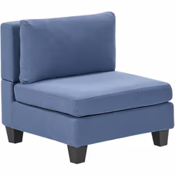 Module 1 place pour canapé modulable. Ce module fauteuil multifonctionnel peut être utilisé avec succès comme meuble à part e ...