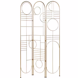 Paravent décoratif fait à la main. Organisez votre intérieur avec ce superbe séparateur de pièce fait main. Fabriqué en métal ...
