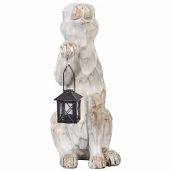 Beliani 337979-558792 statue de jardin Statue animal de jardin Oxyde de magnésium Blanc 1 pièce(s) - Vue supplémentaire 2